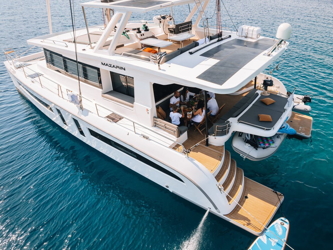 October - Catamaran in Seget Donji