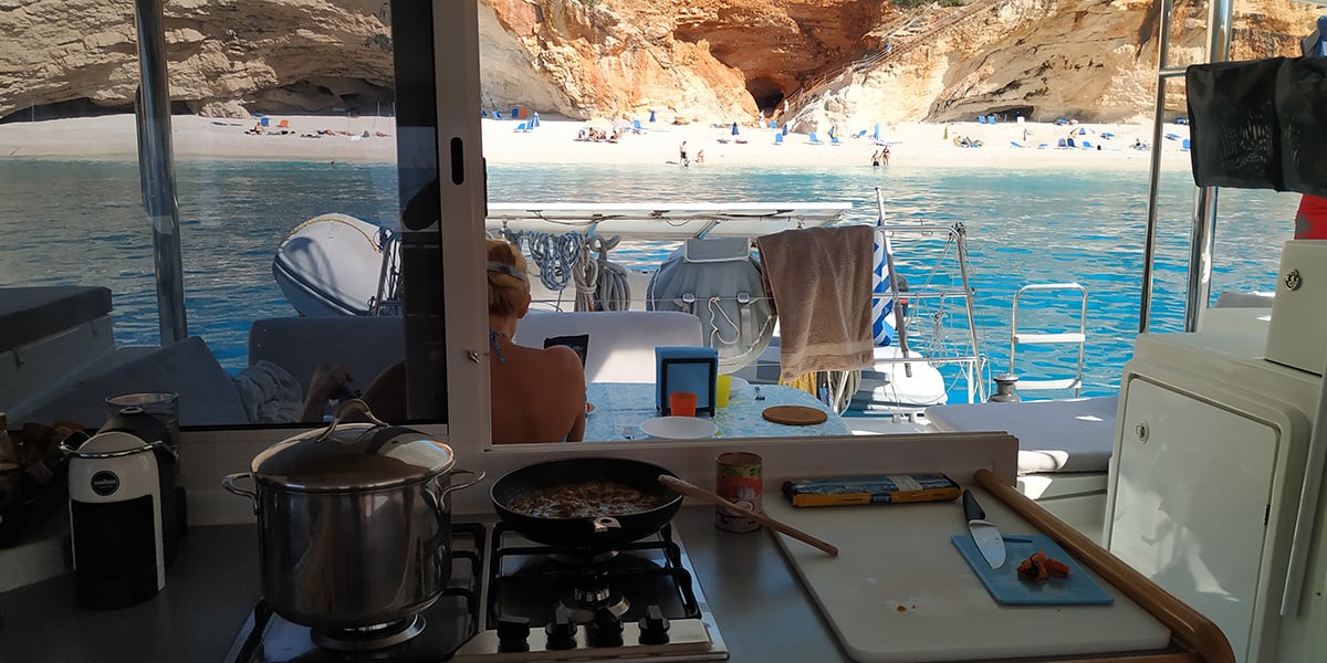 Tortuga - Katamaran içinde Lefkada