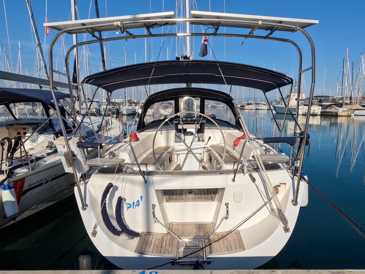 Pia - Sailboat in Izola