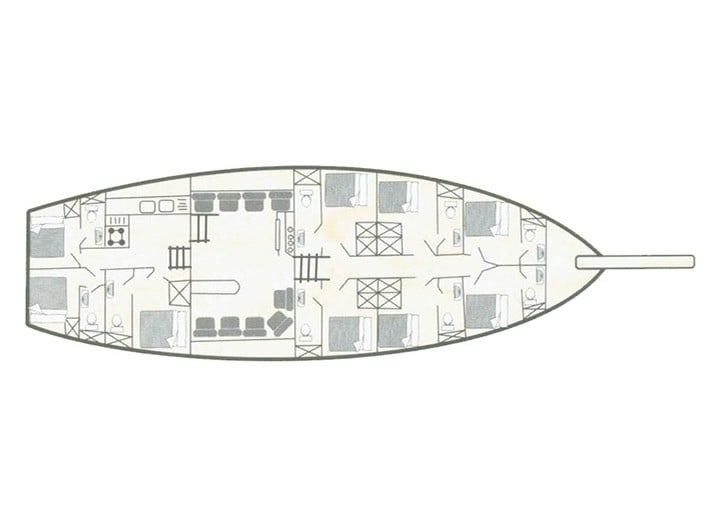 Sundial (Cabin 6) - Gulet in Città metropolitana di Messina