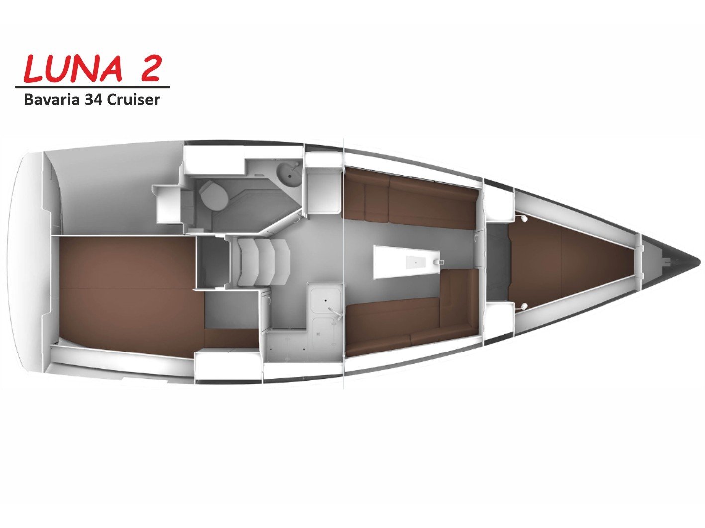 Luna 2 - Sailboat in Karagözler