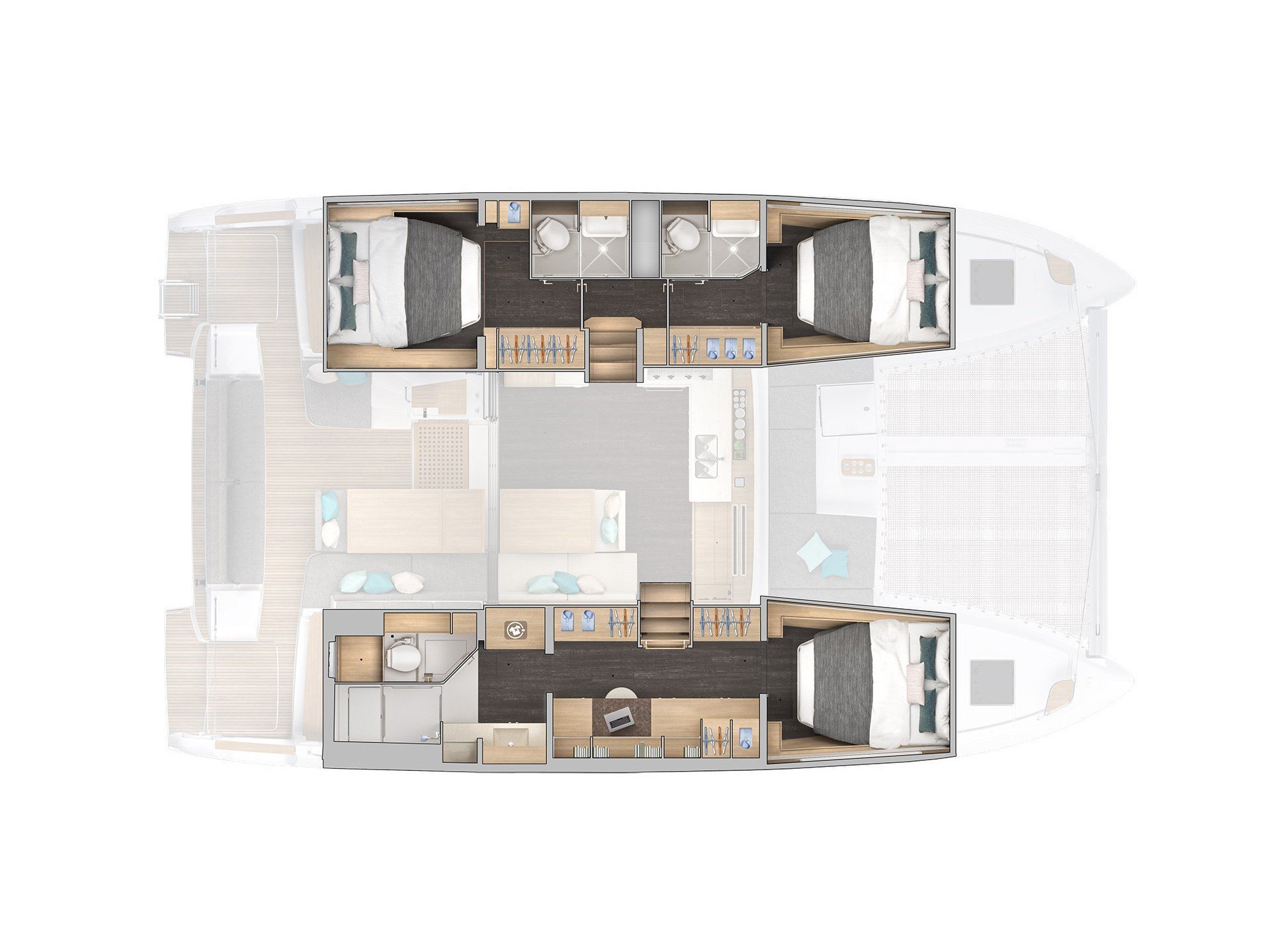 Calipso - Catamaran in Punta Ala