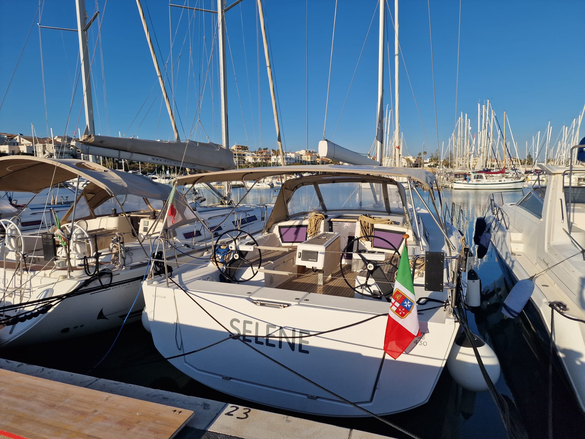 SELENE - Sailboat in Free municipal consortium of Ragusa