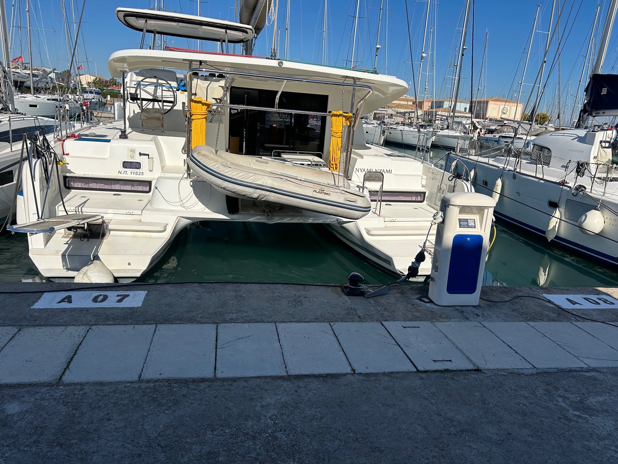 Nyami Nyami - Catamaran in Lefkada