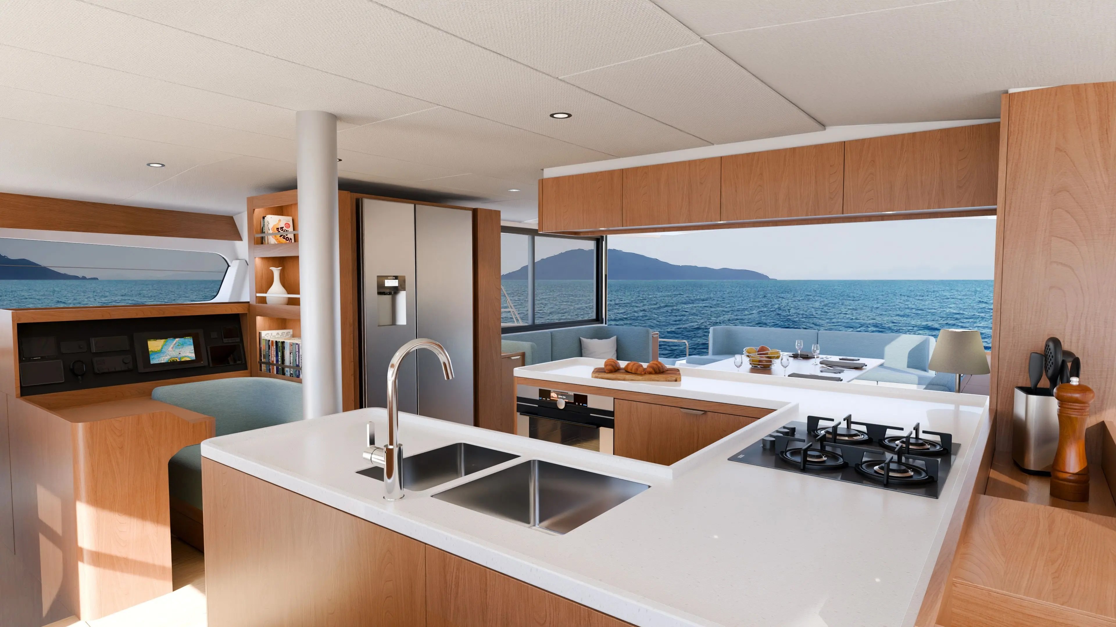 Aetheria - Katamaran içinde Alimos