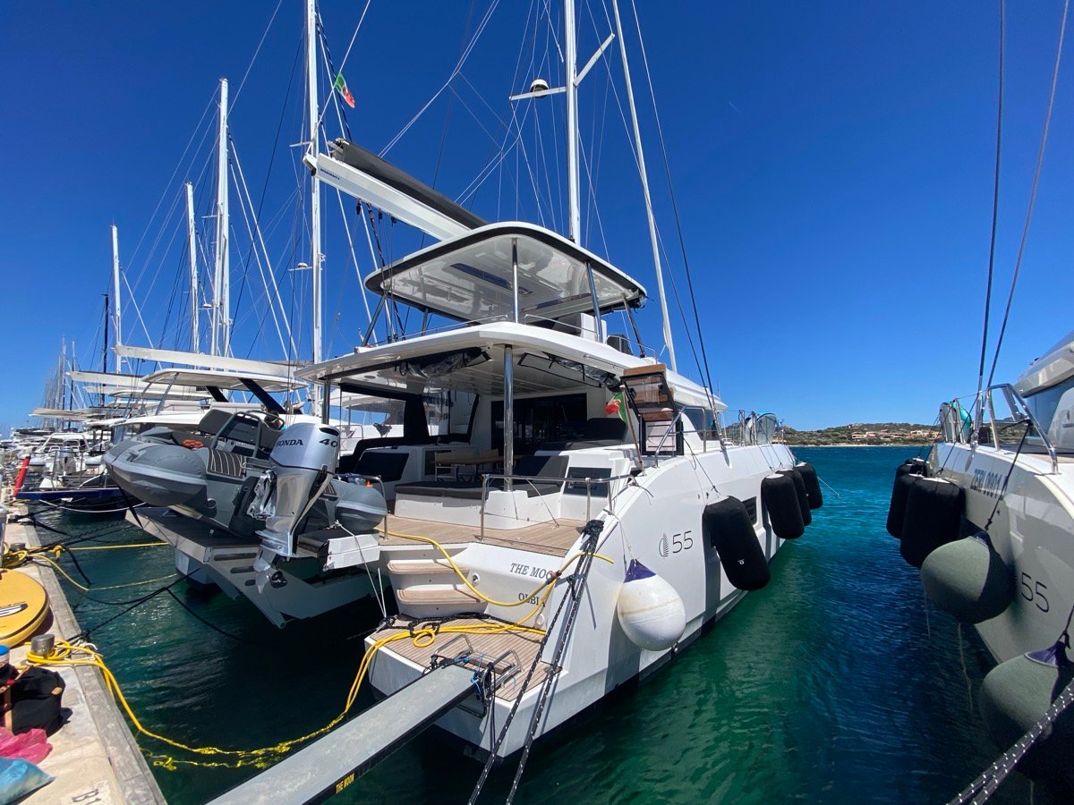 The Moon - FIRST CLASS - Catamaran in Olbia