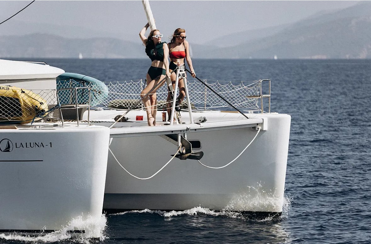 La Luna - Catamaran in Karagözler