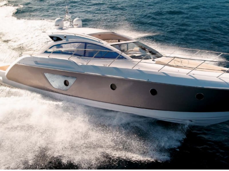 Zaffiro test - Motor Yacht in Port Botany