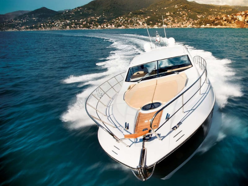 Zaffiro test - Motor Yacht in Port Botany