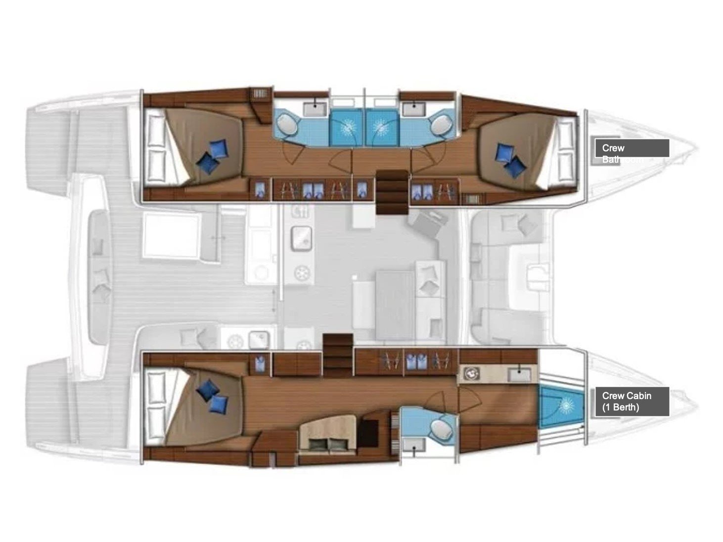 MAESTRO - Katamaran içinde Lefkada