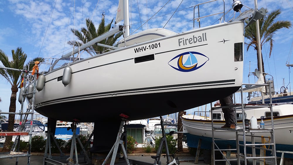 Fireball - Sailboat in S'Arenal