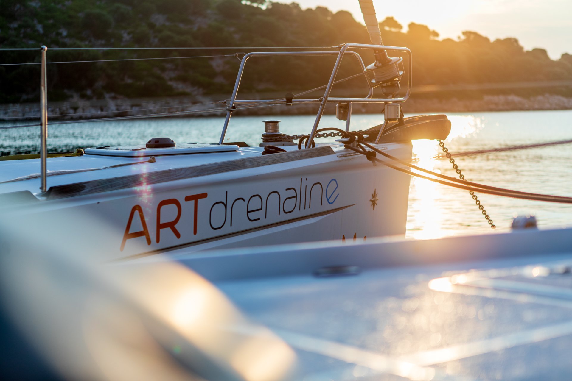 ARTDRENALIN - Sailboat in Lefkada