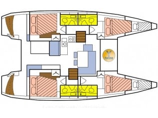 Cabin U04 (RB) - Catamaran in Providence