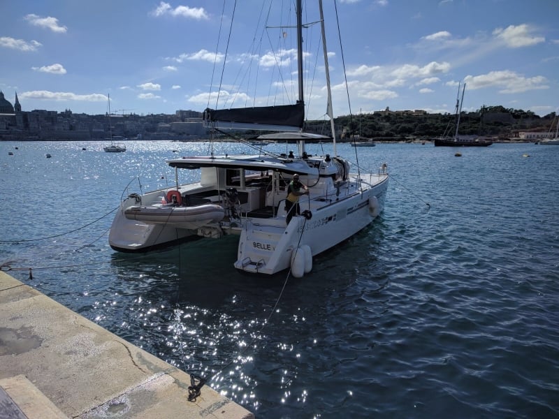 Belle - Catamaran in Le Marin