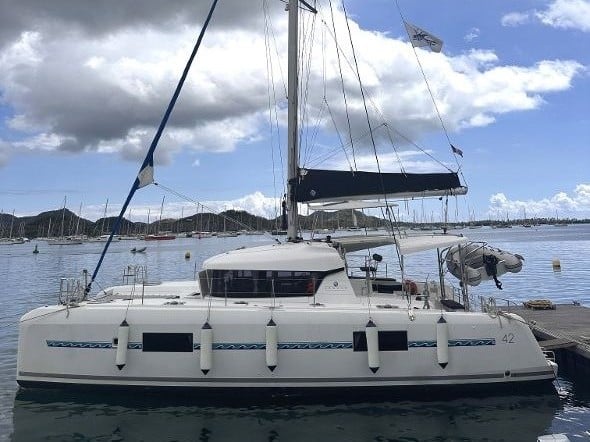 Martine - Catamaran in Le Marin