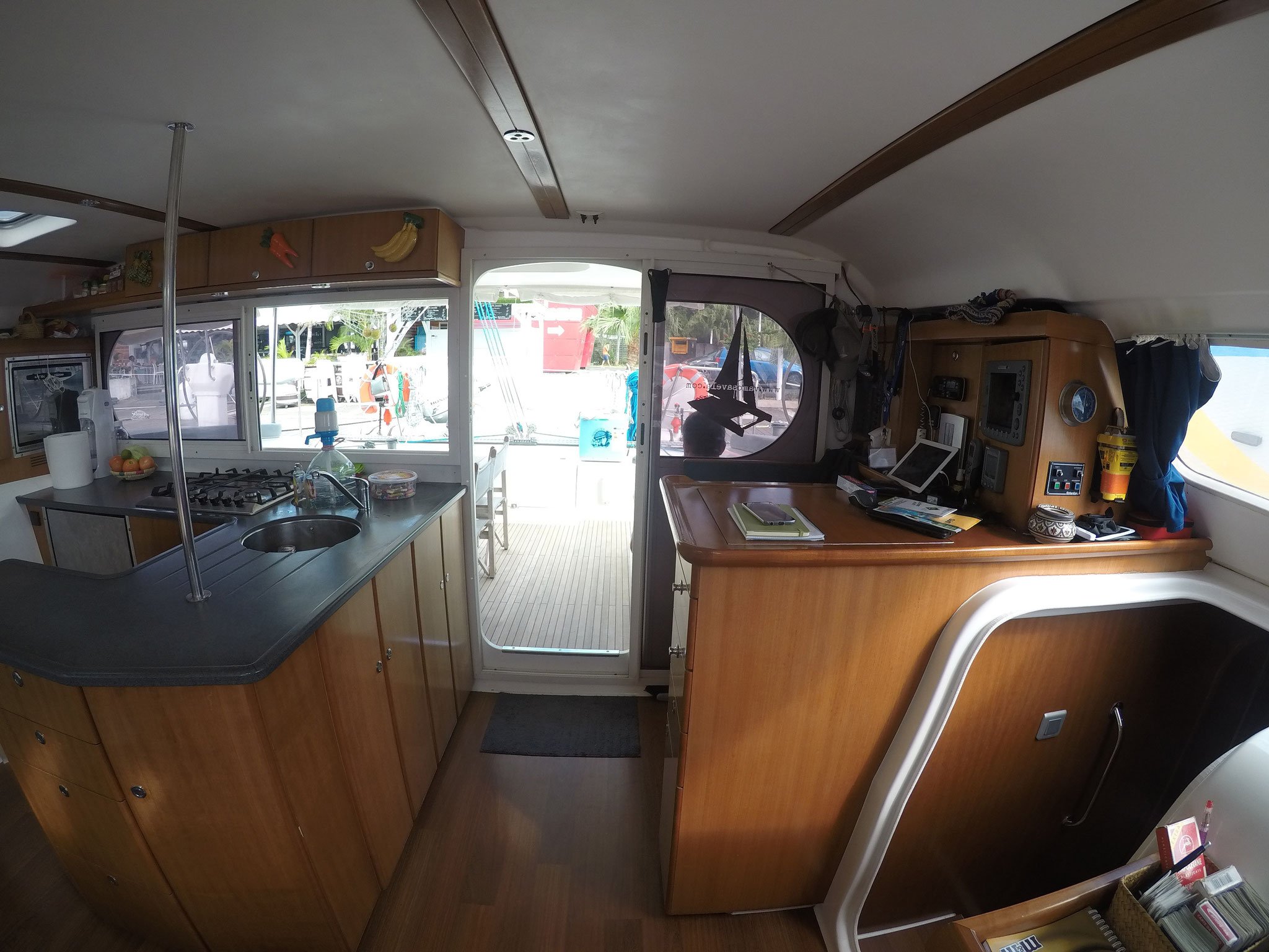 Alcade 1 double cabin - Catamaran in Uturoa