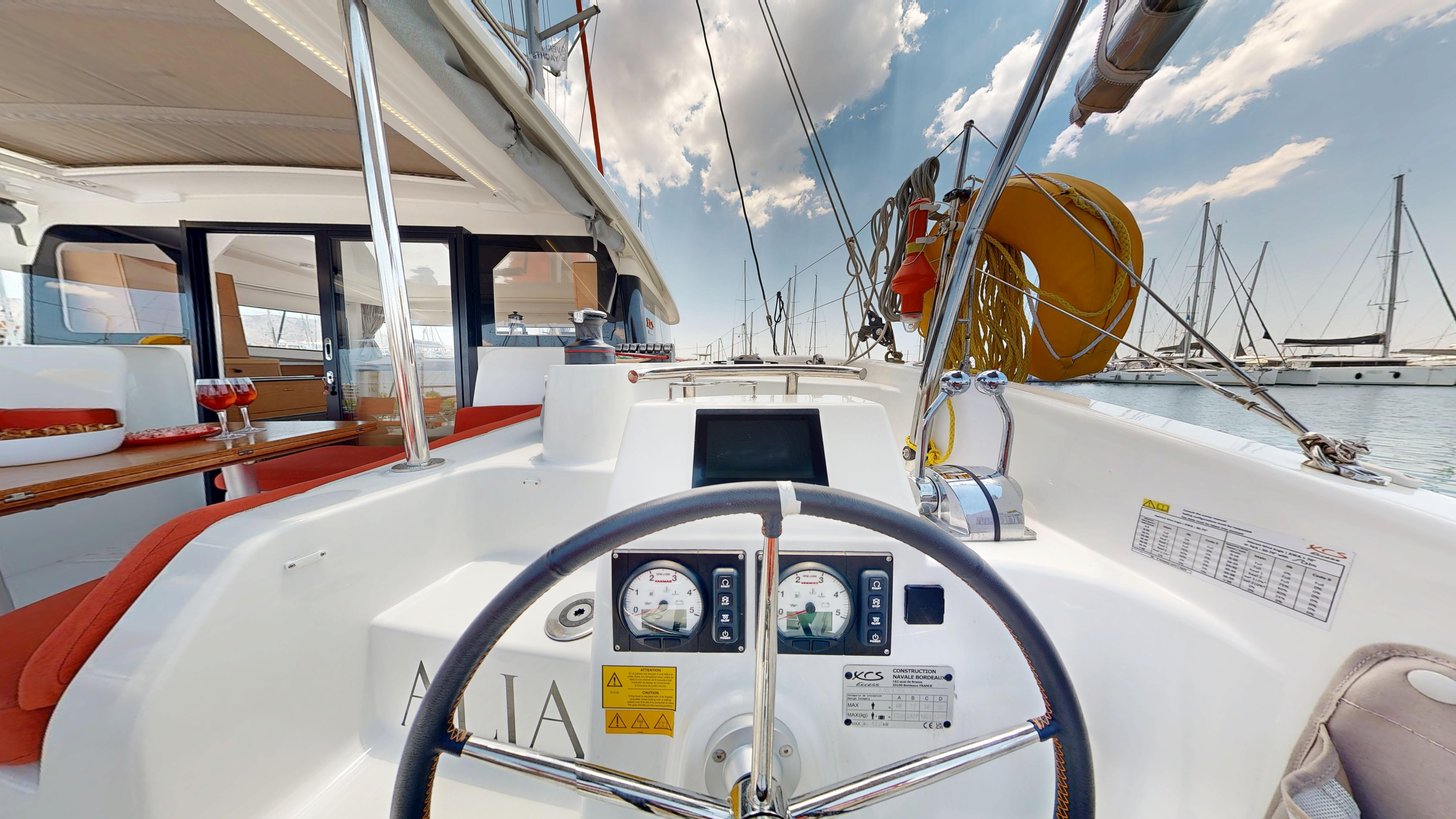 ALIA - Catamaran in Rodos