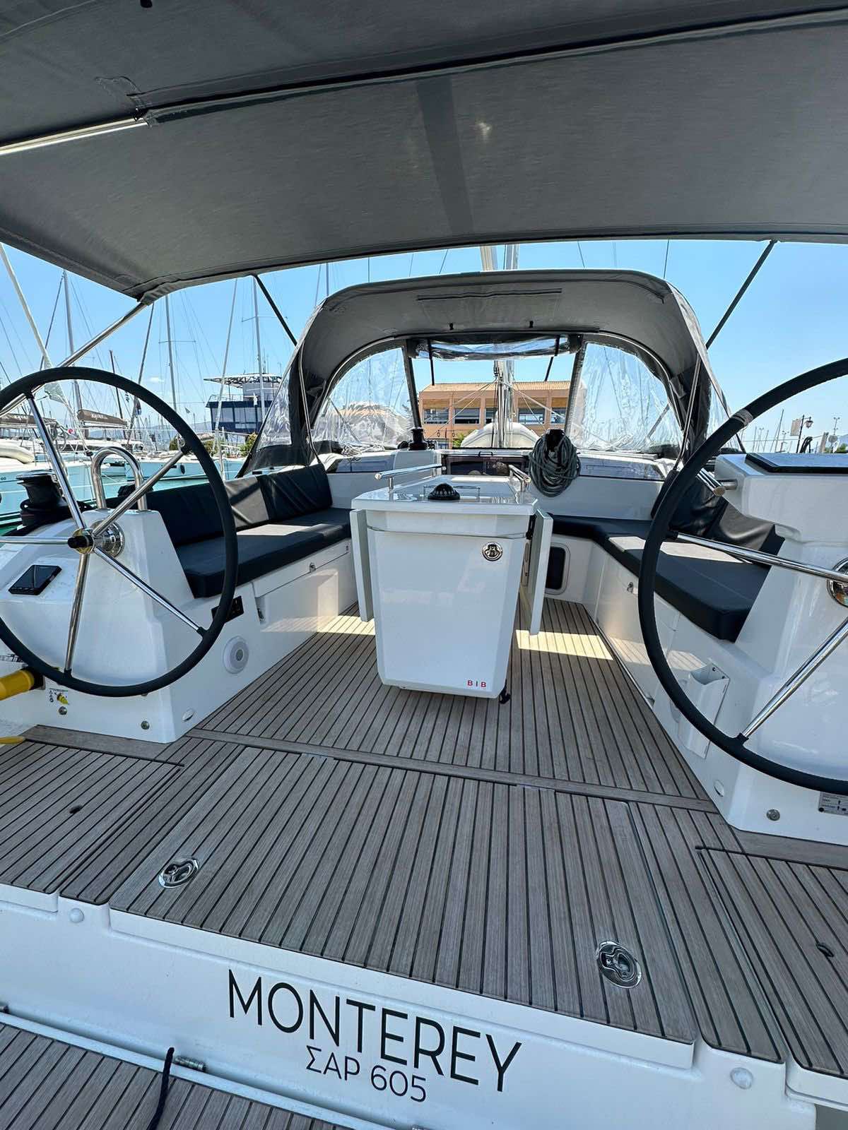 MONTEREY - Sailboat in Lefkada