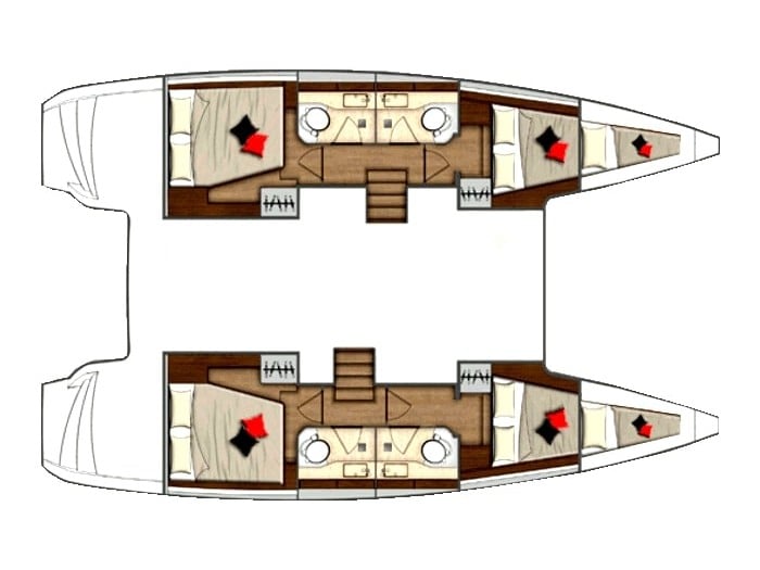 Dugong - Katamaran içinde Primošten
