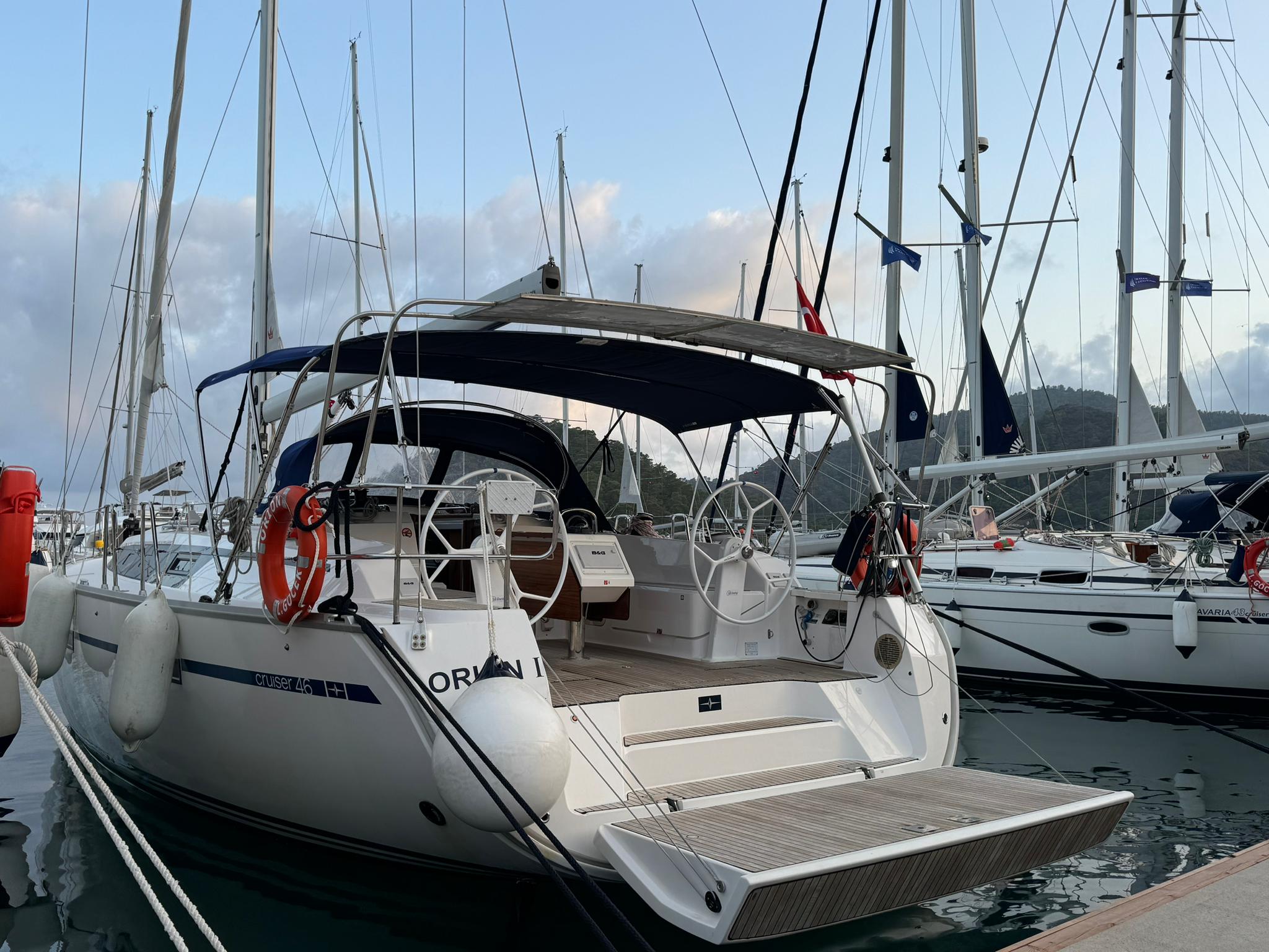 Bavaria Cruiser 46 - Yelkenli içinde Fethiye
