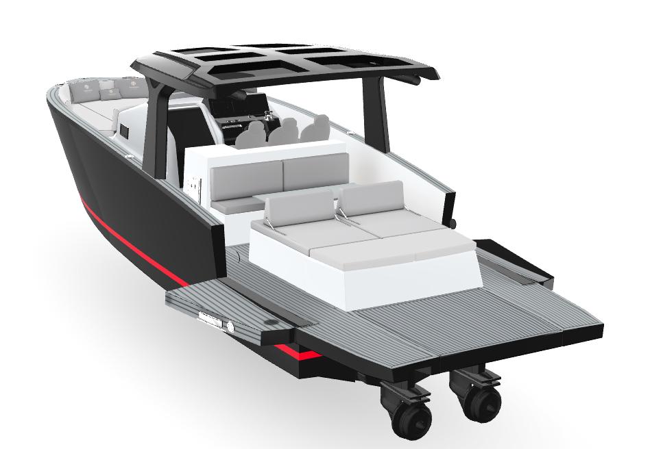 Tesoro T40 - Motor Yacht in Ornos