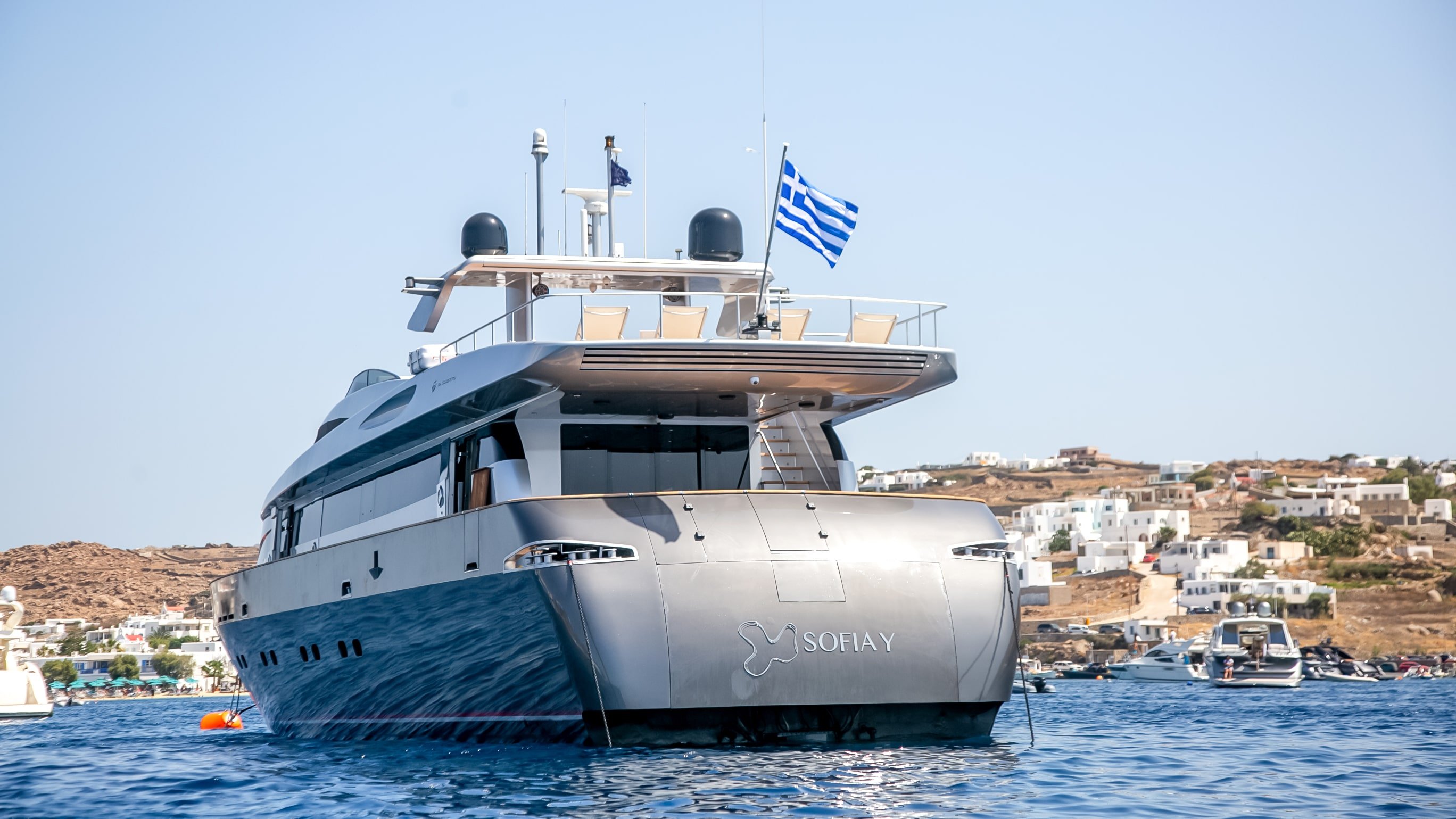 Baglietto 100 - Motor Yacht in Ornos