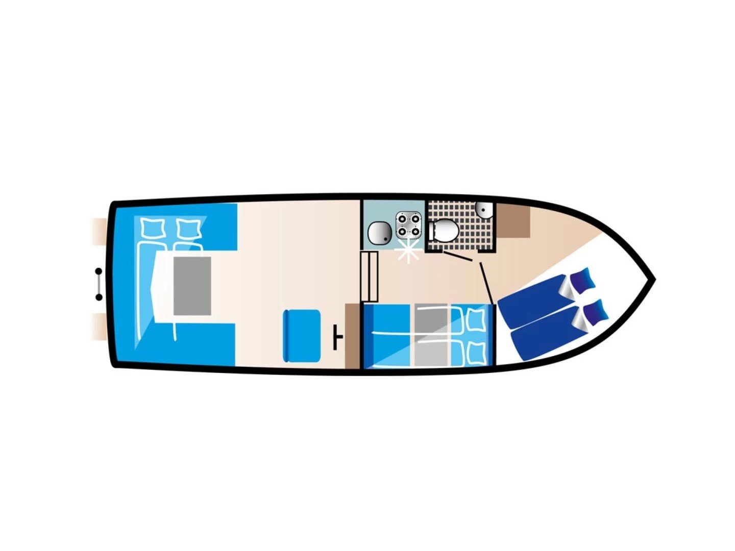 Almeria 850 - Motor Yat içinde Rechlin
