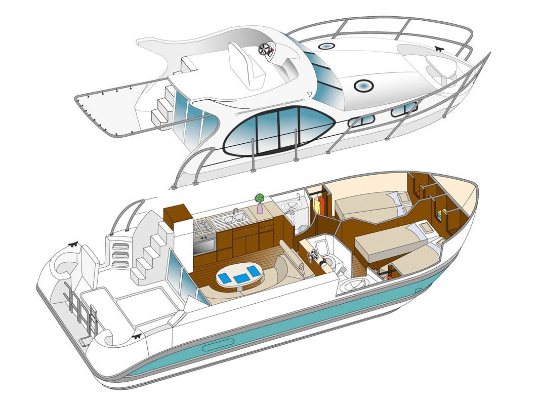 Nicols Estivale Quattro - Motor Yacht in Rechlin