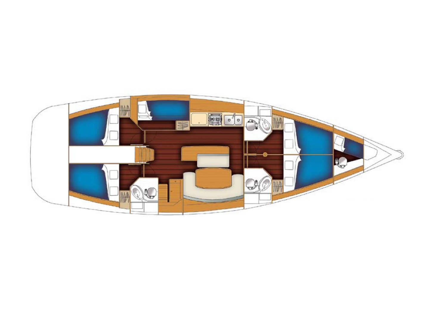 Cyclades 50.5 - Sailboat in Kerkira