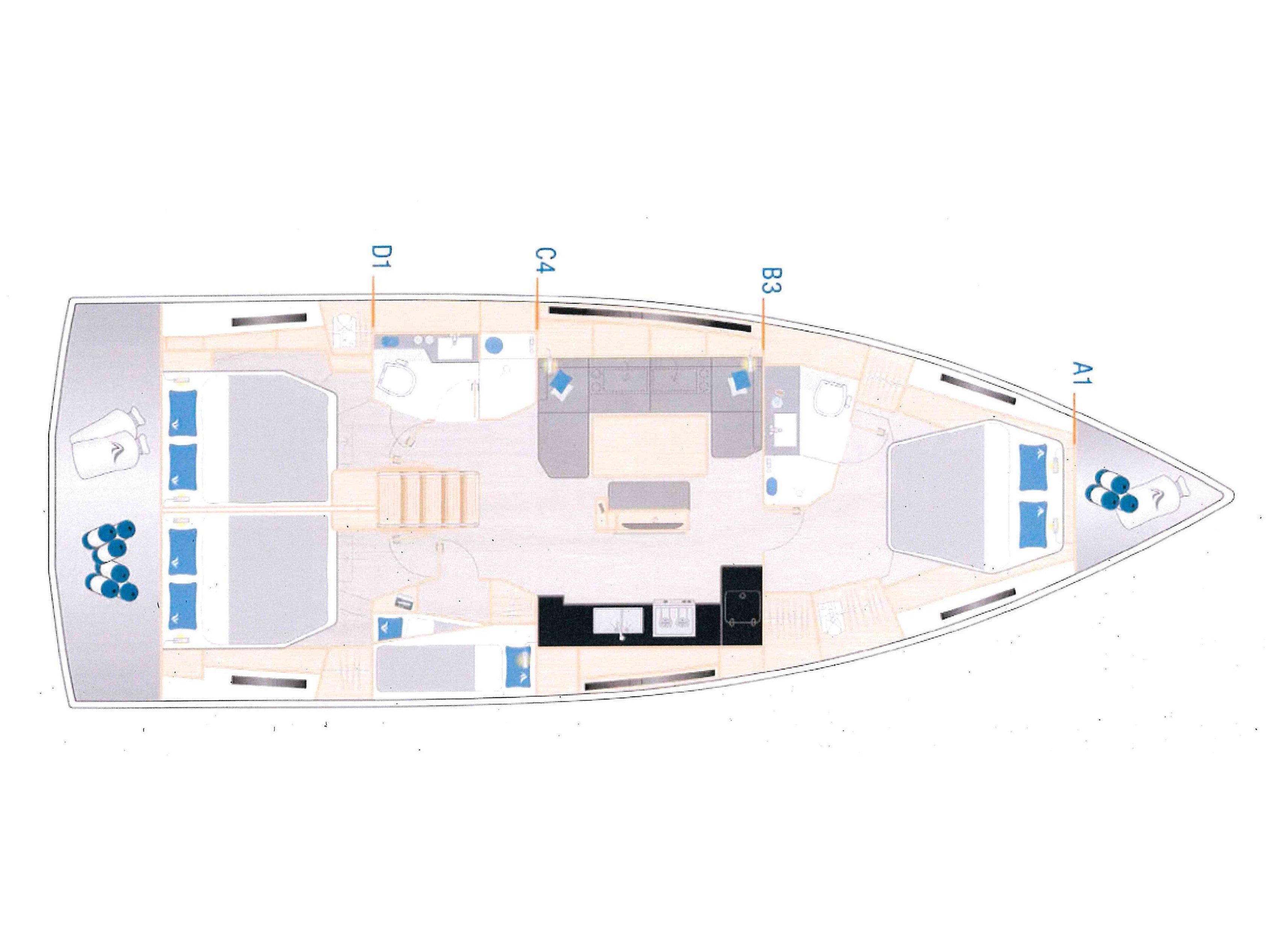 Astan - Sailboat in Cogolin