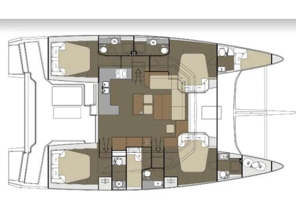 Blue I - Catamaran in Alimos