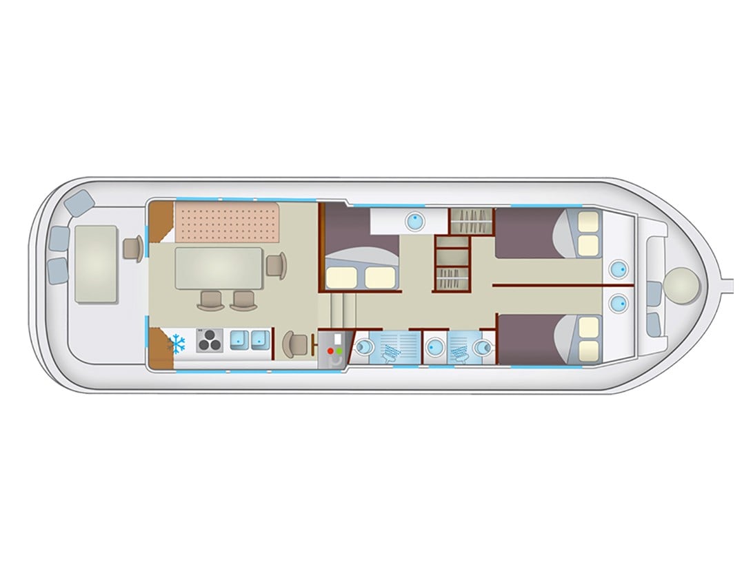 Pénichette Comfort 6/10 Pers. - Other in Lutzelbourg