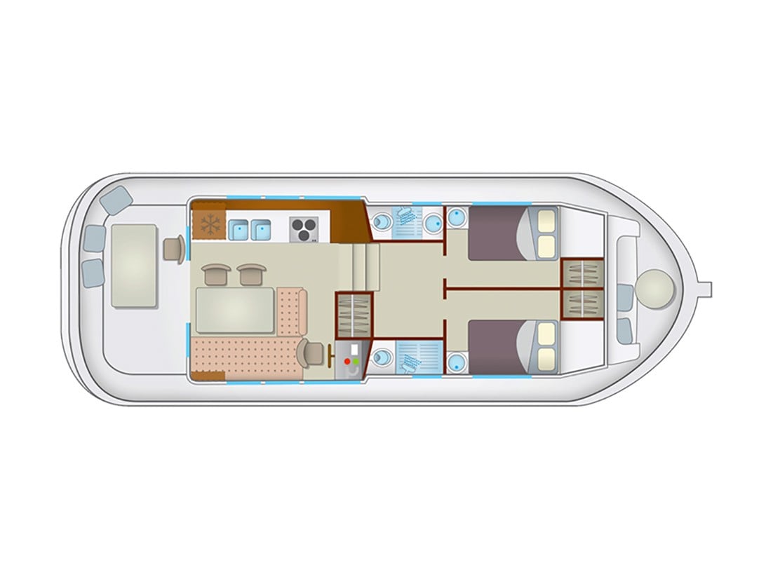 Pénichette Comfort 4/6 Pers.