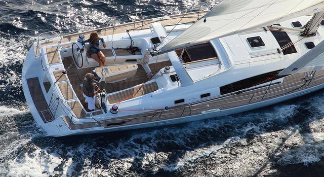 Anchorman - Sailboat in Nidri