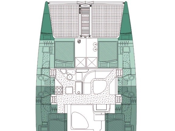Alboran Ron Punch (Cabo Verde) - Katamaran içinde Murdeira