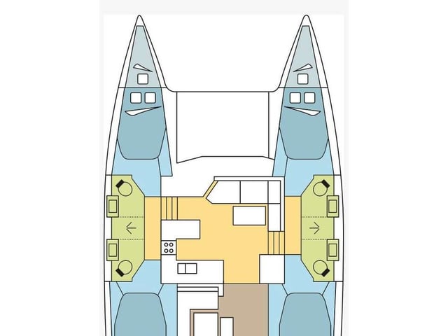 IOANNA - GEN/AC+WATERMAKER - Catamaran in Lefkada