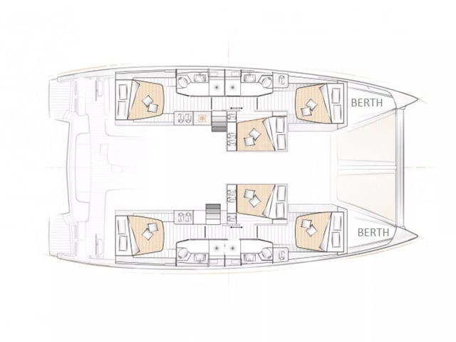 White Lotus - Katamaran içinde Mitikas