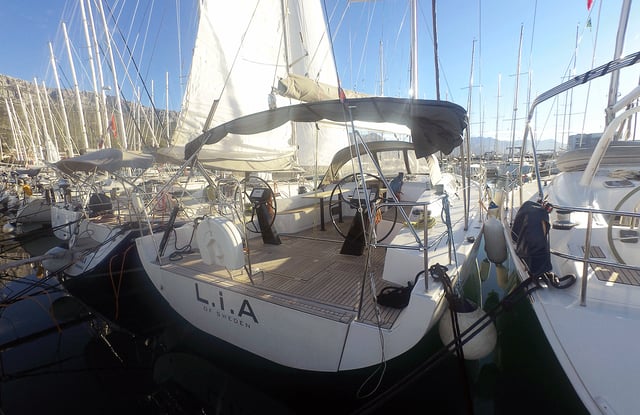 LIA OF SWEDEN - Sailboat in Kaštel Gomilica