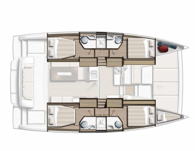 Zéphire II - Katamaran içinde Saint-Mandrier-sur-Mer