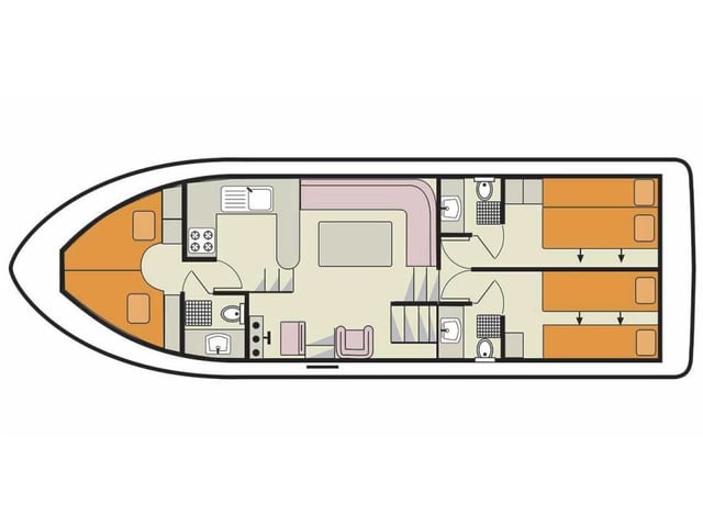 Crusader - Budget 13 - Motor Yat içinde Trèbes