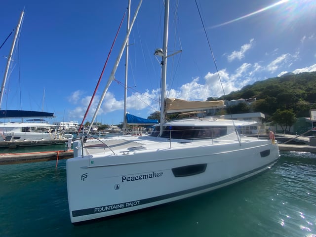 Peacemaker - Catamaran in Road Town