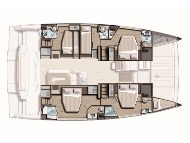 Arianna - Katamaran içinde Portisco