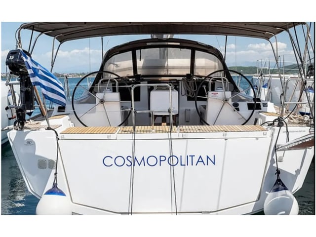 Cosmopolitan - ( The boat is located in the Port of Sivota, Lefkada ) - Yelkenli içinde Sivota