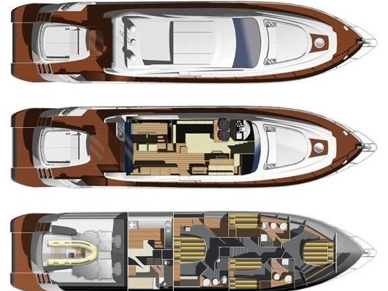 Aicon 72 - Motor Yat içinde Marbella