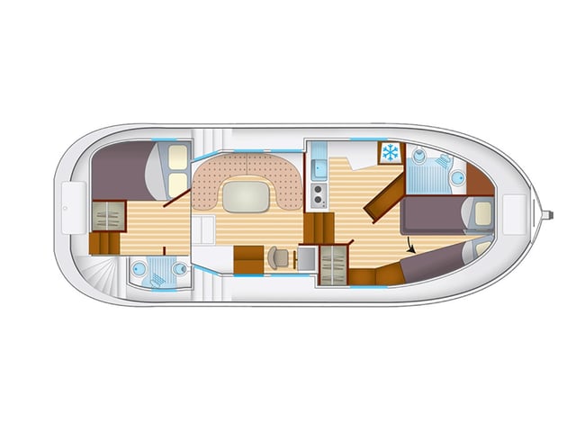 Pénichette Premium 4/5 Pers. - Diğer içinde Bram