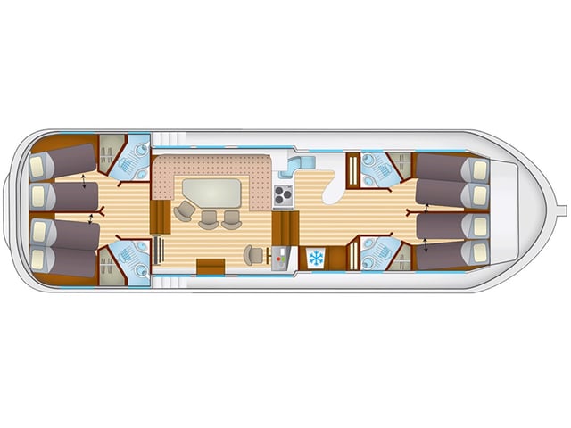 Pénichette Premium 8/12 Pers. - Diğer içinde Saintes